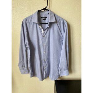 John Varvatos Star USA Blue Men’s Dress Shirt Size 16 1/2 Business Casual